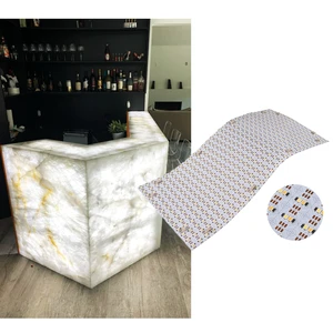 Shenzhen LED Factory Cuttable Paper Thin Flexibility Light DC 24V Luces Backlights Bendable Flex LED Sheet Panel