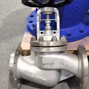 Pneumatic / Electric Actuated Stainless Steel Globe Valve with Smart Positioner 4-20mA