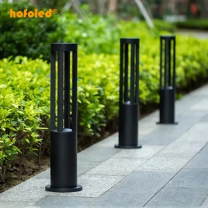 40CM 60CM 80CM Warm White Pathway Courtyard Garden Lamp Aluminum Landscape Outdoor Led Lawn Light With Spike