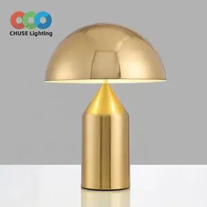 Home Table Lamp Creative Personality Bedside Lamps Gold Metal Table Lamp Factory New Product Minimalist Luxury LED Iron