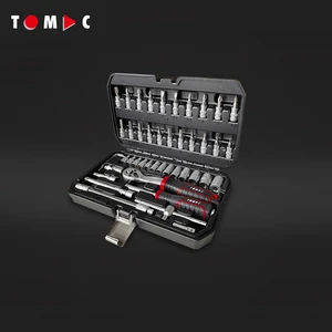 TOMAC 46pcs Professional Socket Tool Set Socket Wrench Set Cars, Motorcycles, Bicycles
