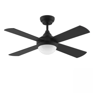 Modern LED Ceiling Fan Lights 4 ABS Blades DC Motor Remote Control Affordable Outdoor Fan Light with Remote