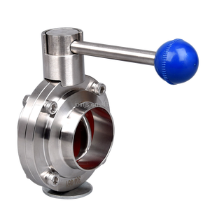 304 Stainless Steel 2-inch Quick Clip butterfly Valve Ball Valve