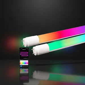 APP + Remote Control Smart RGB WiFi LED Tube Light Colorful LED Light Bar for Stage Decoration
