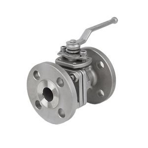 Stainless Steel Flanged Type Ball Valve Manual Power Industrial Ball Valve Standard Manual Stainless Steel Flanged Ball Valve