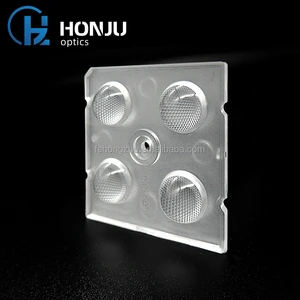 HONJU 5050 Module Lens 60 Degree 4 Lamp Beads Street Light Lens Outdoor Stadium Light Lens