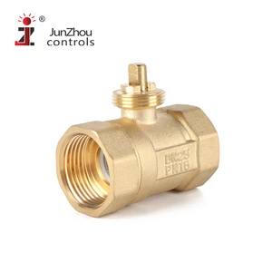 Global Brass Electric Ball Valve DN25 Two-Way Water Media Application Worldwide Sold Valve Body