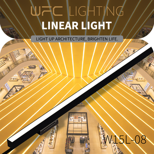 WFC Factory Project Solution Aluminum Alloy Natural White On/Off Switch DC24V Linear Facade Light for Bridge IP66 2-Year