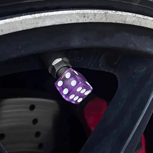 Dice Style Bicycle & Motorcycle & Car Tire Valve Modification Valve Cover