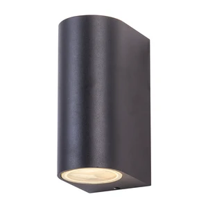Good Price Outdoor Waterproof LED Wall Light with Aluminum up and Down Black Housing Modern Outdoor Wall Lamps