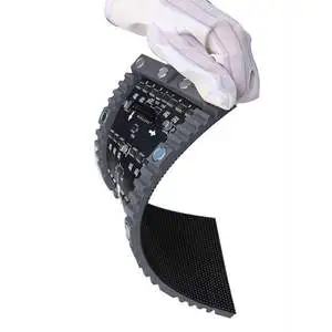LED Soft Module Flexible LED Display Screen RGB Full Color Interior/Exterior Use Wall Mountable for Circular