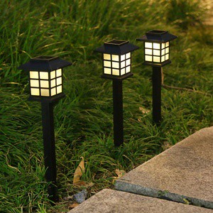 Outdoor IP65 Rainproof LED Lawn Light Mini Solar Garden Light with Waterproof Feature Small Lantern Garden Light