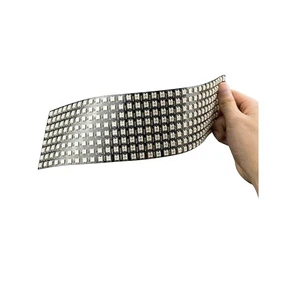 8*32 Flexible LED Matrix Flex LED Strips ROHS Ce 256 Matrix - WS2812B Sk6812 16x16pixel SMD5050 Built-in Programmable Flex Panel