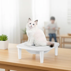 Desk Fans Rechargeable Battery Portable Outdoor Summer Pet Square Desktop Electric Camping Custom Charger Fan Rechargeable