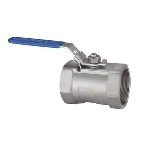 Wholesale Manufacturer NPS DN50 Pressure PN16 1pc Stainless Steel SS201 Water Gas Pipe Control Ball Valve
