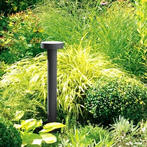 New Garden Lamp Waterproof IP65 10W Modern Hotel Home Decoration Outdoor Bollard Led Lawn Light Black Gray 270 Beam Angle