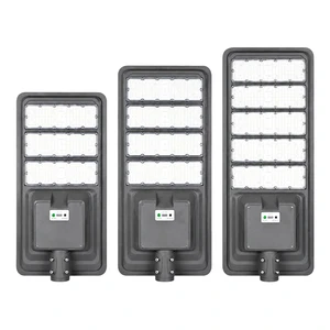 Project Lighting Aluminum IP65 Integrated Manufacturing Outdoor LED All in One Solar Street Lamp Street Light