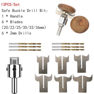 HUHAO Drill Bit Wood Bead Maker Woodworking Milling Cutter Blade Molding Tools For Making Beads Wooden Beads Dril