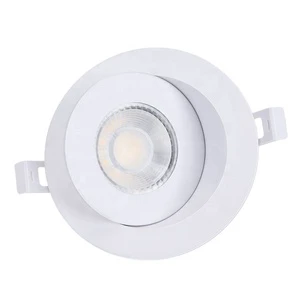 Exterior Outdoor Adjustable Lighting IP54 Round Recessed Surface Mounted Lamp Ceiling Cob Led Down Light