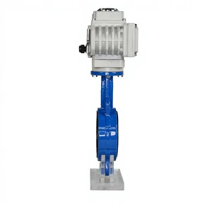 Industrial Jinwei High Temperature Stainless Steel Sanitary Electric Butterfly Valve with SIL Certification