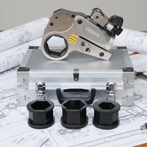 ENERPAC Same 4XLCT Hexagon Cassette Hydraulic Torque Wrench With Reducer Sleeve