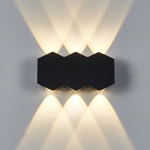 Outdoor Wall Hanging Light Waterproof IP65 AC85-265V Art Deco Wall Lights Interior Lighting Modern Design for Home LED Wall Lamp