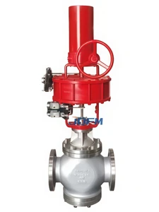Motorized Sleeve Control Valve Electric Industrial Regulating Valve
