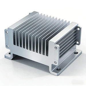 Custom Aluminum Fabrication Extruded Aluminum Heat Sink High Power Die Casting Thermal Management Profile Cooling Heatsink