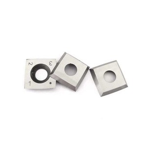 15*15*2.5mm-30°/35°/37° R0.5/R150 Carbide Inserts Woodworking Tools 10pcs Square Carbide Inserts Cutter Head For Wood