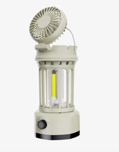 New Solar-powered LED Outdoor Camping Light Long Battery Life High Brightness Powerful Fan; Versatile Canopy Tent Light for