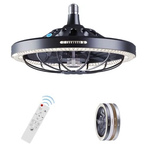 Zhongshan Lighting Factory Exclusive Modern Design LED Ceiling Fan Lamp Simple Bedroom Lighting Body New Fan Lamp