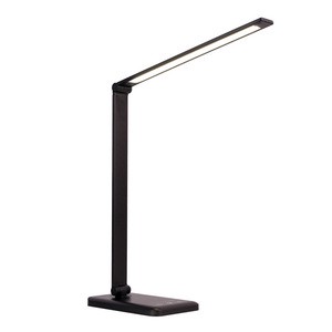Modern Style Bedside LED Desk Lamp with USB Charging Port Eye-Caring Office Table Light Wholesale Night Lamp for Study Desk