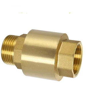 Brass Check Valve Flanged End Male Female Threaded 1-2 Inch PN16 Vertical Type Water Manual