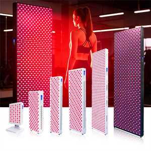 RedThera 7 9 Wavelength Large Infrared Led Red Light Therapy Panel Device Full Body With Stand