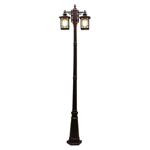 Outdoor LED Street Lamp for Garden Park & Community Aluminum Body IP65 AC Power Supply 230CM for Road & Street Lighting Project