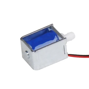 Ultra-miniature DC3.7V~12V Electric Valve High Frequency Solenoid Valve Precision Control Air Solenoid Valve for Breast Pump
