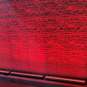 42-Inch RGBW LED Wall Washer Lighting with DMX Aluminum Body IP65 Rating Light Effect Lamp with Case
