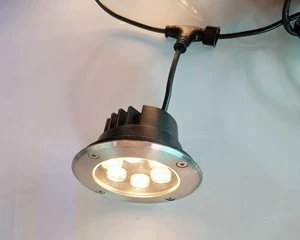 Factory AC85-265V 6W/12W/18W Waterproof IP67 Cool/Pure/ Warm White LED Underground Light with 3 Years Warranty
