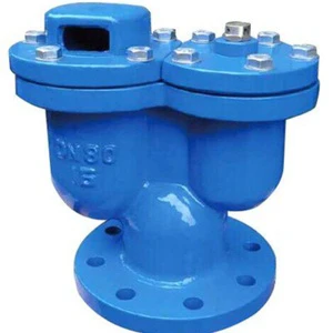 Ductile Iron Dual Port Double Orifice Air Release Manual Exhaust Valve 1/2 In For Tap-Water