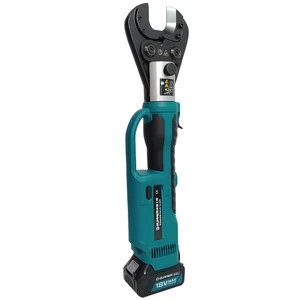 ES-300 Accurate Stable Replaced Adapter Head Electric Hydraulic Pliers Crimping Tool 16-300 Mm3 10KG Plastic Battery-2PCS