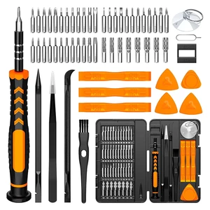 Mingtu 58-in-1 Precision Screwdriver Set with Steel Handle for Apple & Android Phones, Laptops, Watches, and Home Electronics