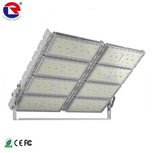 High Power Stadium Light Aluminum IP65 Outdoor 1600W LED Modular Tunnel Lighting Flood Lights 224000LM 6500K