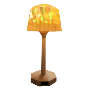 LED Wireless Desk Lamp, Bedside Lamp, 3 Color Temperatures, 16 Color Variations, Dimmable, Aurora Night Light, Bedroom Lamp