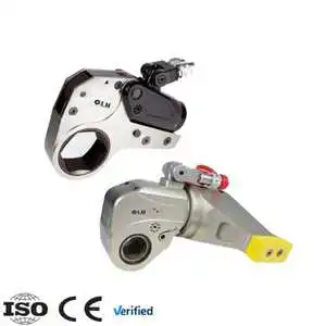 Professional Cordless High Torquing Tools Alloy Steel Hollow Set Impact Wrench for Tightening Bolts Hydraulic Torque Tool