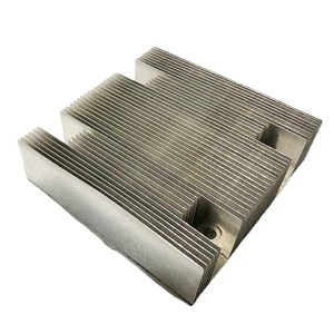 OEM Custom Aluminum Led Heat Sink Power Heat Pipe Small Skiving Zipper Fin Heatsink