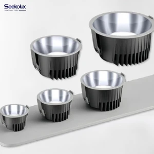 Hot Sell LED Downlight COB Recessed Ceiling 15W-50W Anti Glare Dimming CCT Eye Comfort IP54 Waterproof Aluminum Indoor
