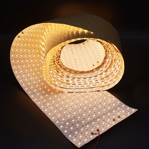 Have Stock 2700K 10M Ultra Long SMD2835 LED Panel Sheets Warm White DC24V High Density Backlight Marble Onyx Countertop 3-Year