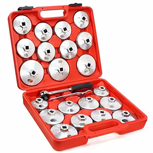 23 Pcs Cap Oil Filter Wrench Set Engine Repair Tools Oil Filter Wrench