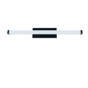 Matte Black Vanity Fixture Bedside Lamps Black Sconce Bathroom Mirror Lamp Vanity Lights With Metal and Acrylic Shade