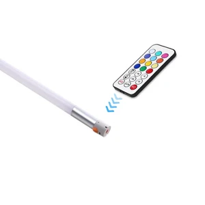 Wireless Rechargeable Handel Standing 1.2M 0.9M 0.6M 0.3M RGB LED Tubes With Remote Control With Tripod Lamp Holder